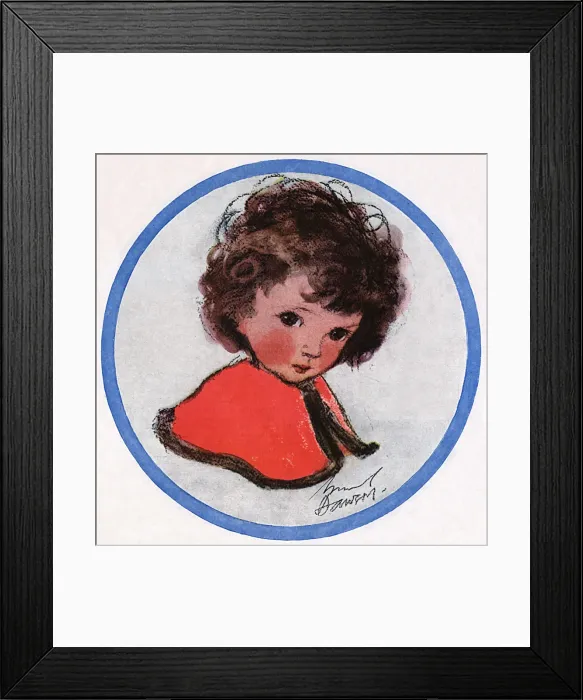 Framed Print : Caroline by Muriel Dawson Framed Print : Caroline by Muriel Dawson