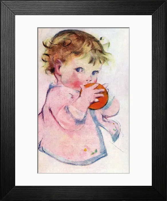 Framed Print : A Little Handful by Muriel Dawson Framed Print : A Little Handful by Muriel Dawson