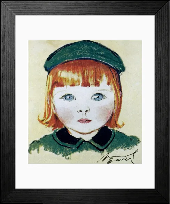 Framed Print : Little Miss Demure by Muriel Dawson Framed Print : Little Miss Demure by Muriel Dawson