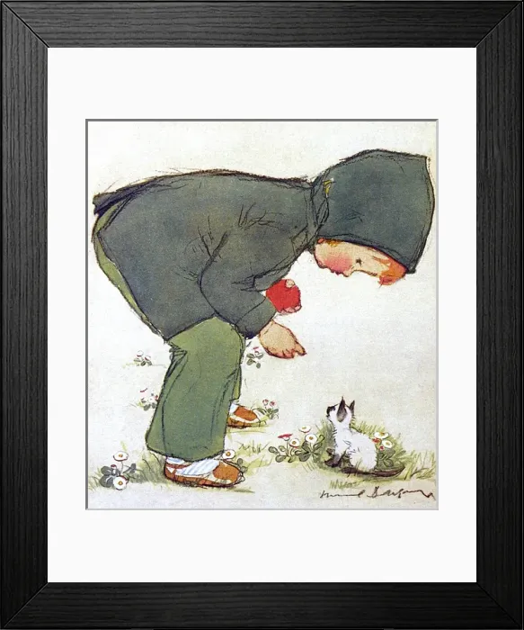 Framed Print : Wheres Your Mummy? by Muriel Dawson Framed Print : Wheres Your Mummy? by Muriel Dawson