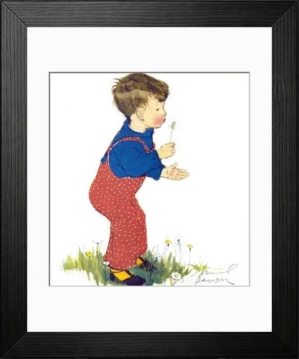 Framed Print : Puff Ball by Muriel Dawson Framed Print : Puff Ball by Muriel Dawson