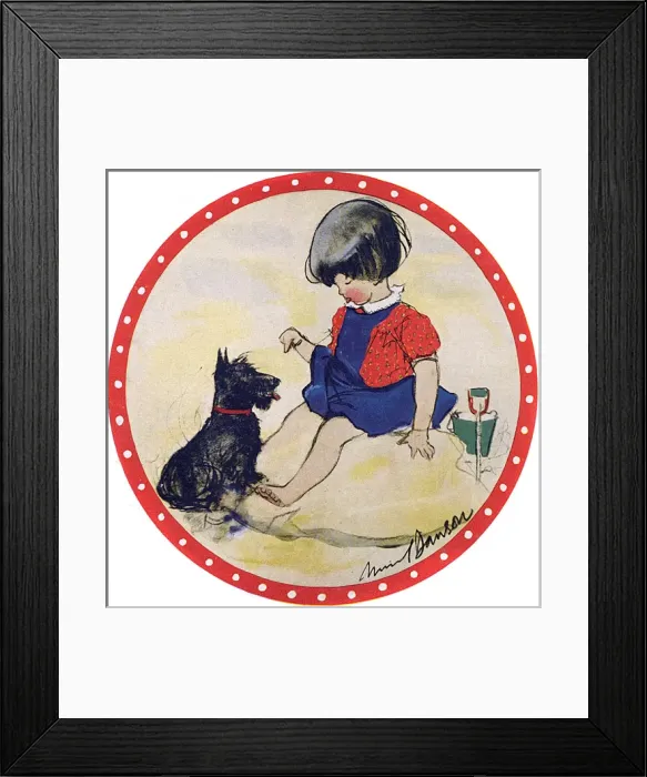 Framed Print : Hot Work! by Muriel Dawson Framed Print : Hot Work! by Muriel Dawson
