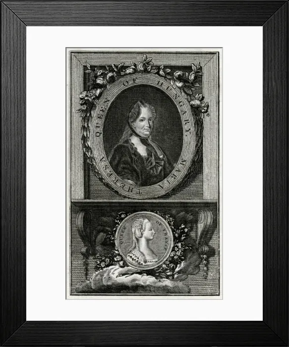 Framed Print : Maria Theresa - Archduchess of Austria Framed Print : Maria Theresa - Archduchess of Austria