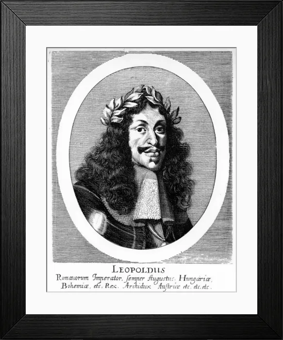 Framed Print : Leopold I, Holy Roman Emperor Framed Print : Leopold I, Holy Roman Emperor