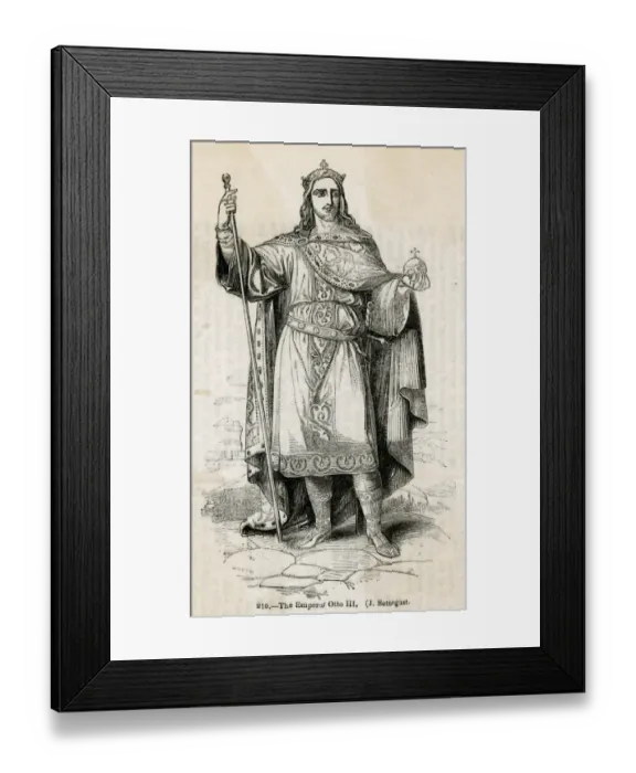 Framed Print : Otto III - Holy Roman Emperor Framed Print : Otto III - Holy Roman Emperor