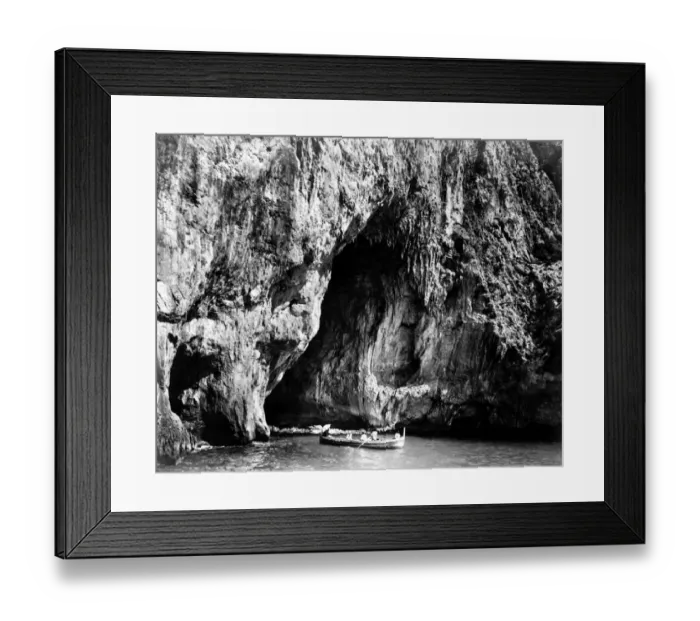 Framed Print : White Grotto, Capri, Italy Framed Print : White Grotto, Capri, Italy
