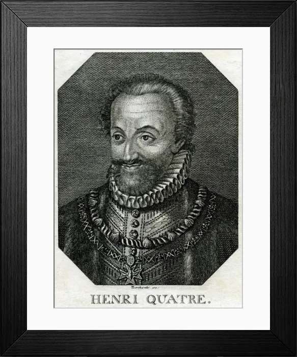 Framed Print : Henri IV - King of France Framed Print : Henri IV - King of France