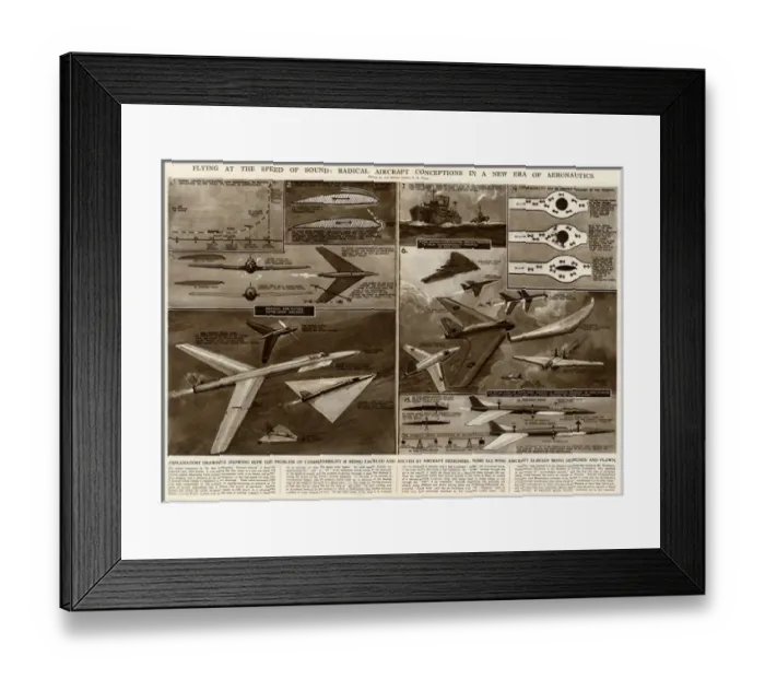 Framed Print : Flying at the speed of sound by G. H. Davis Framed Print : Flying at the speed of sound by G. H. Davis