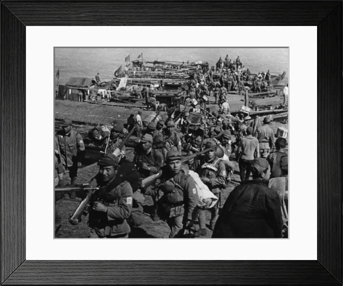 Framed Print : Japanese advance on Hankow Framed Print : Japanese advance on Hankow