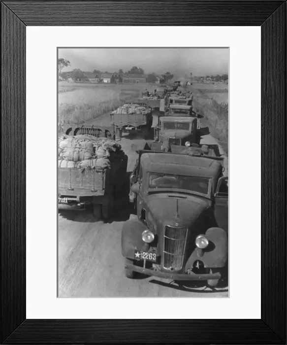 Framed Print : Japanese military supplies Framed Print : Japanese military supplies