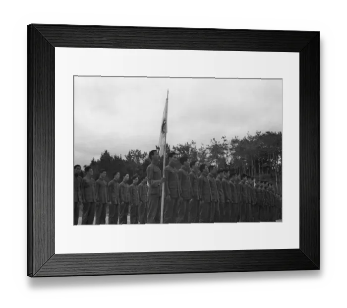 Framed Print : Anti-Communist gathering in China Framed Print : Anti-Communist gathering in China
