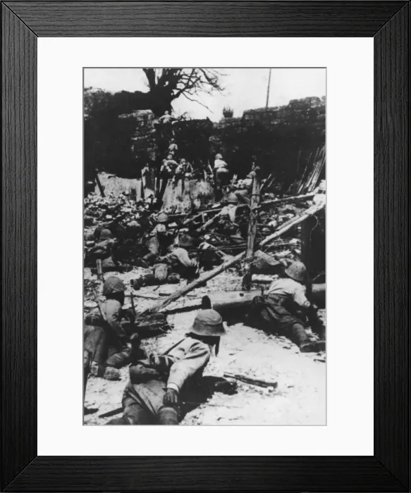 Framed Print : Japanese attack Chungking Framed Print : Japanese attack Chungking