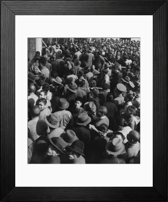 Framed Print : Shanghai refugees seek refuge Framed Print : Shanghai refugees seek refuge