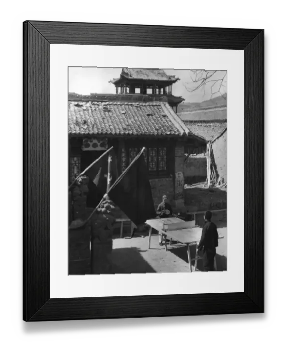 Framed Print : Yenan Workers Club Framed Print : Yenan Workers Club