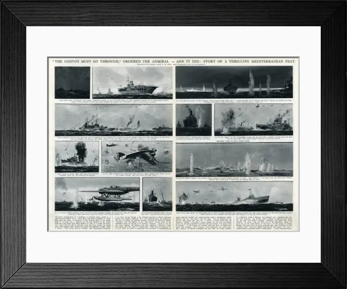Framed Print : Thrilling Mediterranean feat by G. H. Davis Framed Print : Thrilling Mediterranean feat by G. H. Davis