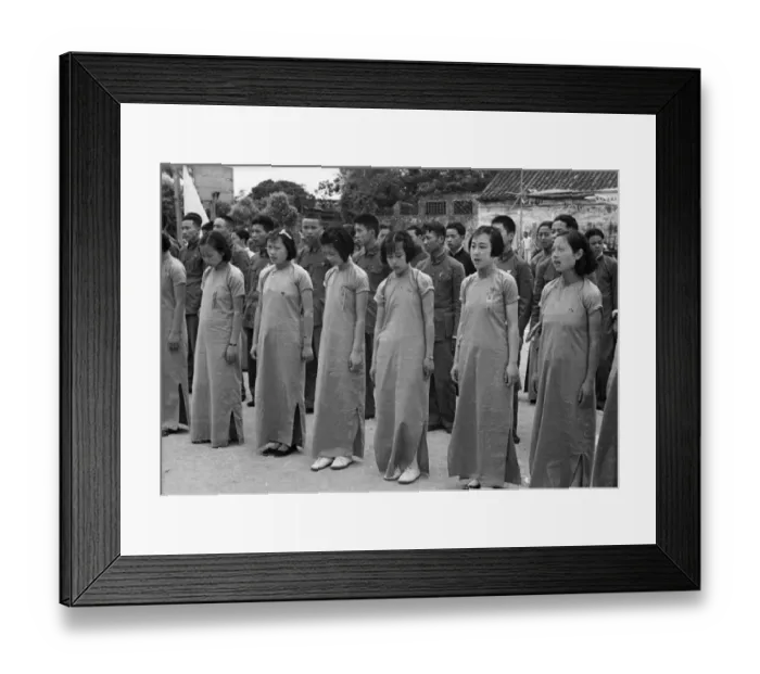 Framed Print : Young China members Framed Print : Young China members