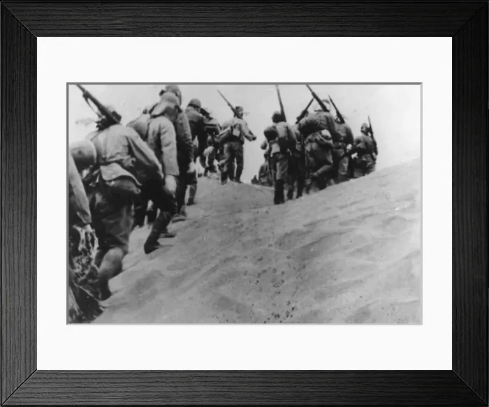 Framed Print : Japanese soldiers in Shaanxi Framed Print : Japanese soldiers in Shaanxi