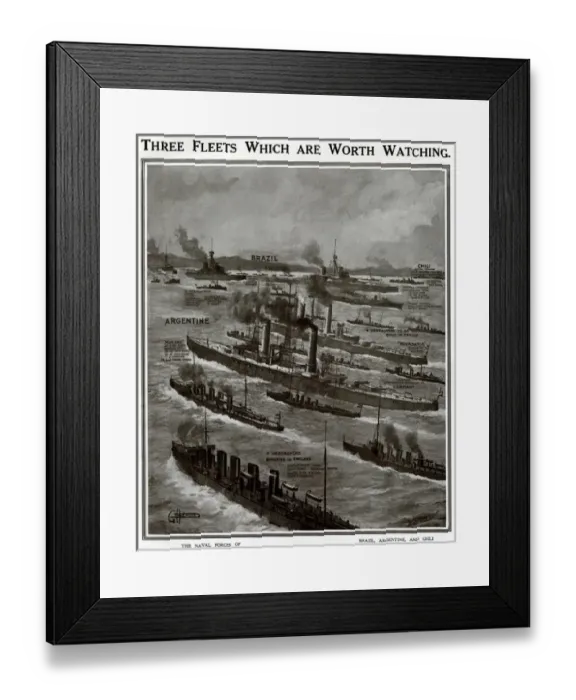 Framed Print : Three fleets worth watching by G. H. Davis Framed Print : Three fleets worth watching by G. H. Davis