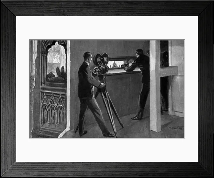 Framed Print : Filming the 1937 Coronation Framed Print : Filming the 1937 Coronation