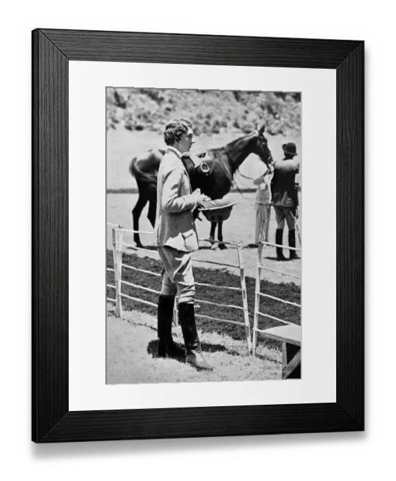 Framed Print : Simla Horse Show