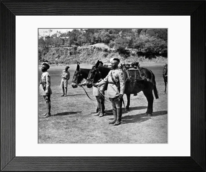 Framed Print : Simla Horse Show Framed Print : Simla Horse Show
