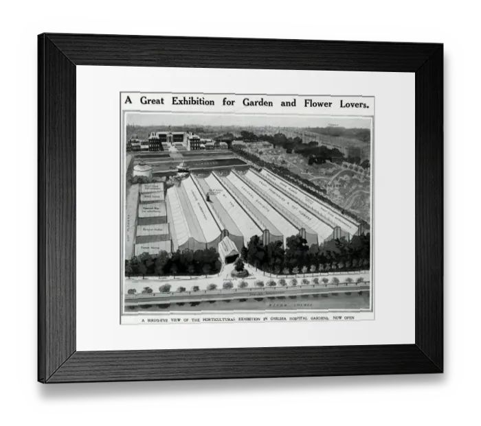 Framed Print : Exhibition for garden and flower lovers Framed Print : Exhibition for garden and flower lovers