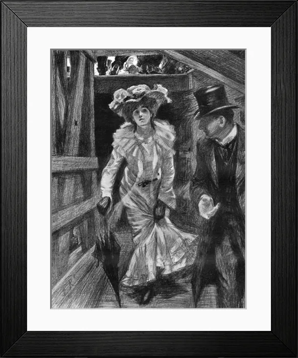 Framed Print : Taking her seat at the Abbey for the Coronation by Paul Reno Framed Print : Taking her seat at the Abbey for the Coronation by Paul Reno