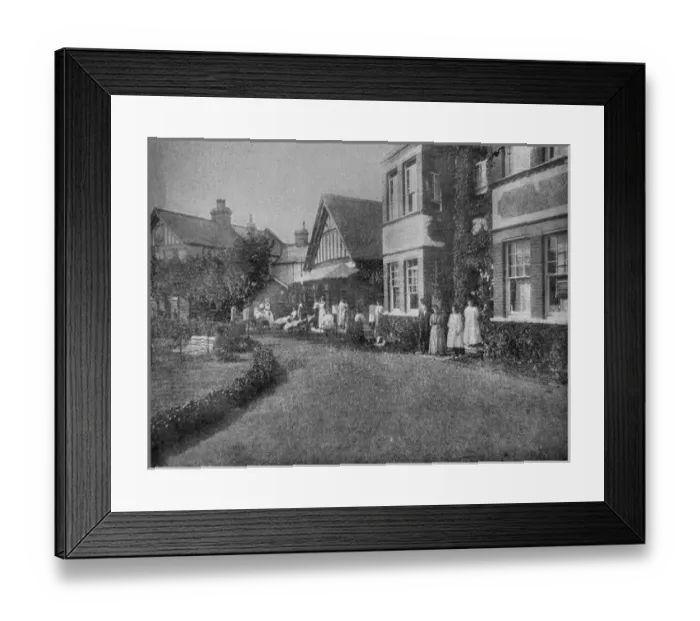 Framed Print : Sanatorium at Grooms Crippleage, Clacton, Essex Framed Print : Sanatorium at Grooms Crippleage, Clacton, Essex