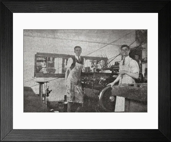 Framed Print : Printing Shop, St Aldhelms Home, Frome Framed Print : Printing Shop, St Aldhelms Home, Frome