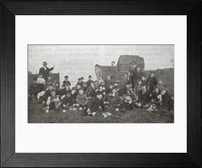 Framed Print : Wellingborough Boys Home Picnic Framed Print : Wellingborough Boys Home Picnic
