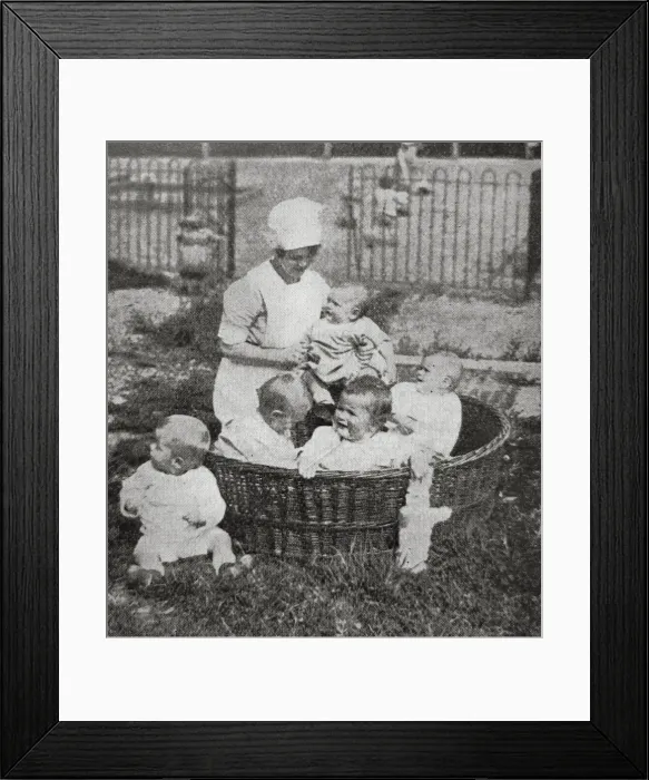 Framed Print : Edward Nicholl Home for Babies, Llandaff, Glamorganshire Framed Print : Edward Nicholl Home for Babies, Llandaff, Glamorganshire