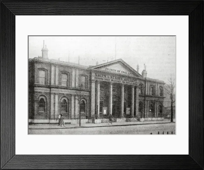 Framed Print : Waifs and Strays Society Headquarters, Kennington