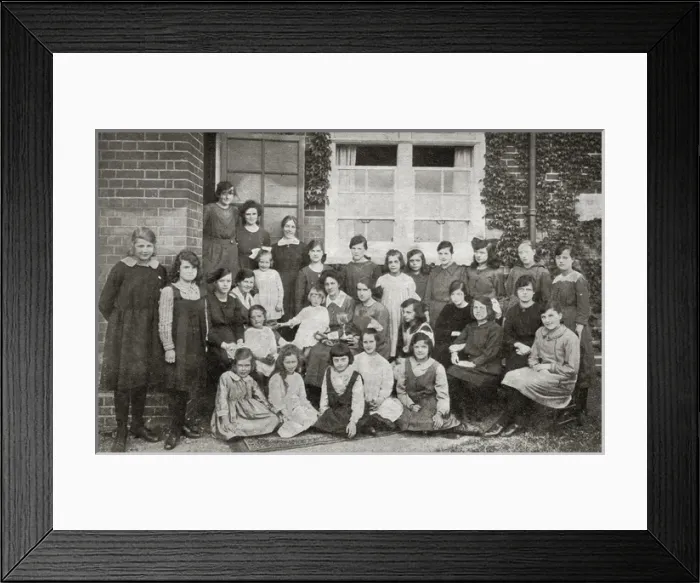 Framed Print : NCH Home, Harpenden Family Group Framed Print : NCH Home, Harpenden Family Group