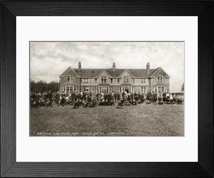 Framed Print : NCH Home, Harpenden Girls Houses Framed Print : NCH Home, Harpenden Girls Houses