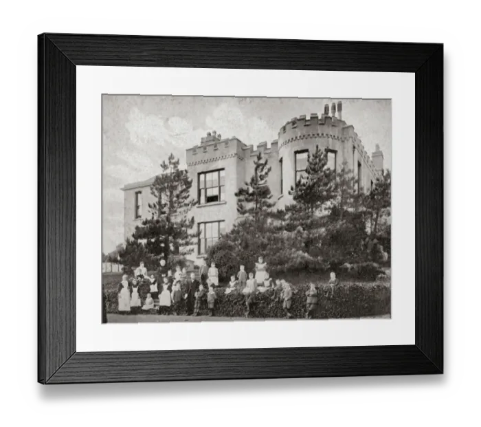 Framed Print : NCH Home, Ramsey Branch, Ballacloan, Isle of Man