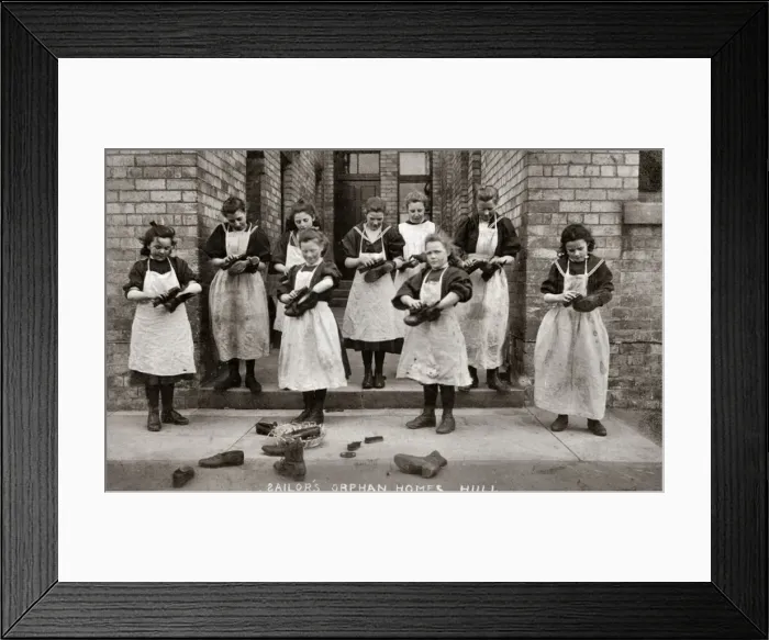 Framed Print : Sailors Orphan Homes, Hull Framed Print : Sailors Orphan Homes, Hull