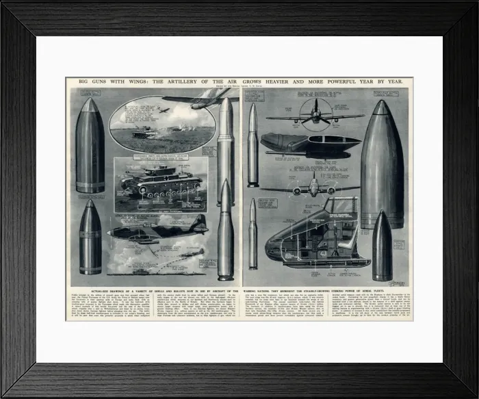 Framed Print : Artillery of the air by G. H. Davis Framed Print : Artillery of the air by G. H. Davis