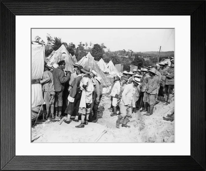 Framed Print : Chinese actors in France, Western Front, WW1 Framed Print : Chinese actors in France, Western Front, WW1