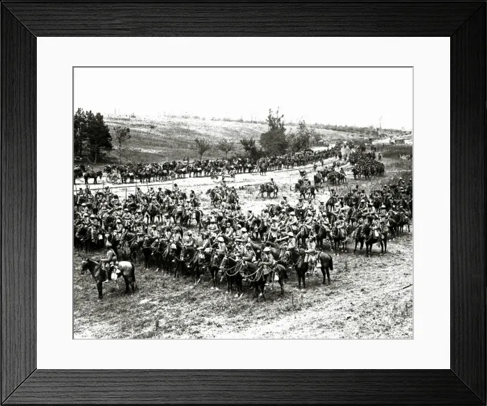 Framed Print : Indian cavalry, WW1 Framed Print : Indian cavalry, WW1