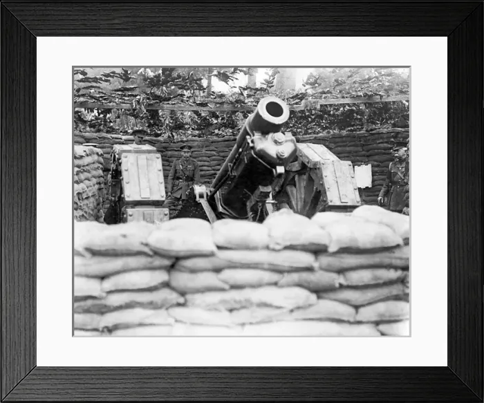 Framed Print : King George V visiting Western Front, WW1 Framed Print : King George V visiting Western Front, WW1