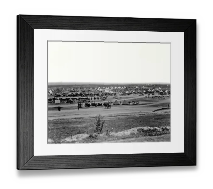 Framed Print : British camp on Western Front, WW1 Framed Print : British camp on Western Front, WW1