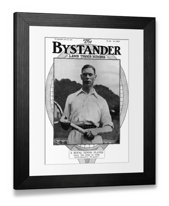 Framed Print : Bystander cover, a royal tennis player Framed Print : Bystander cover, a royal tennis player