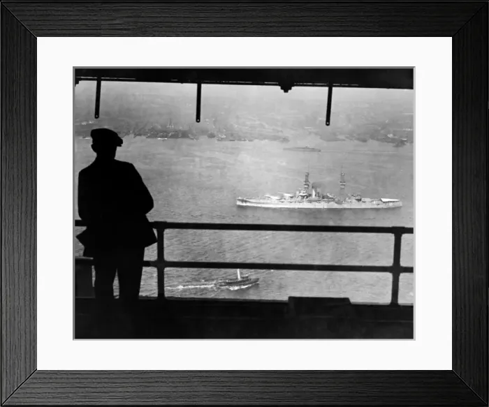 Framed Print : American dreadnought, USS Pennsylvania, New York, USA
