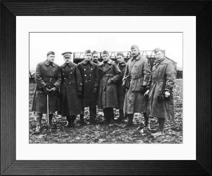 Framed Print : American troops in France, WW1