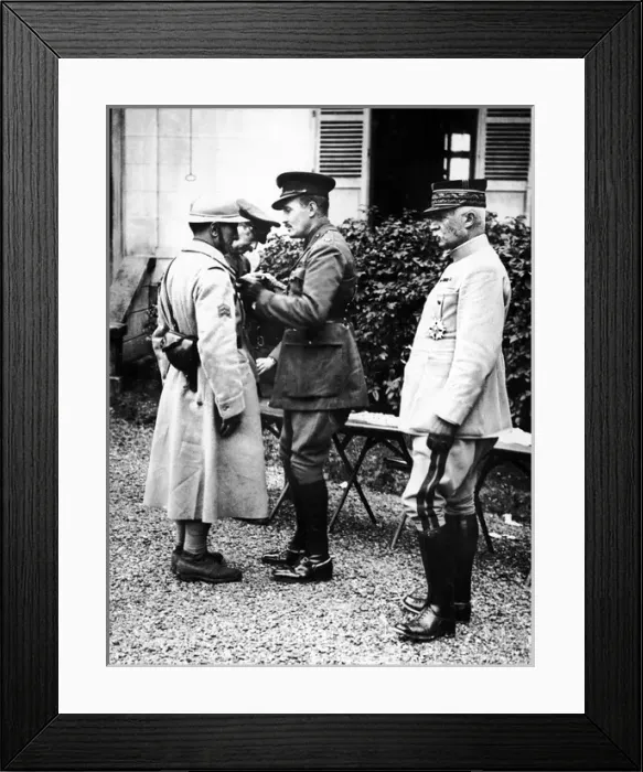 Framed Print : Prince Arthur of Connaught in France, WW1 Framed Print : Prince Arthur of Connaught in France, WW1