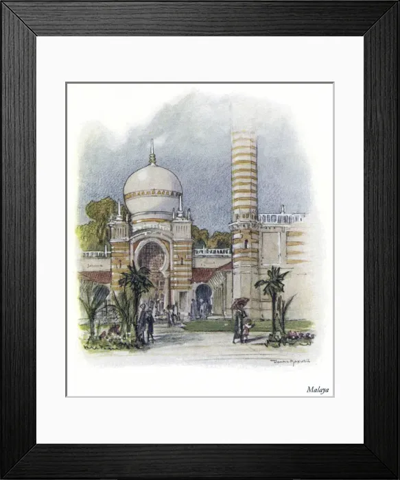 Framed Print : British Empire Exhibition, Wembley Framed Print : British Empire Exhibition, Wembley