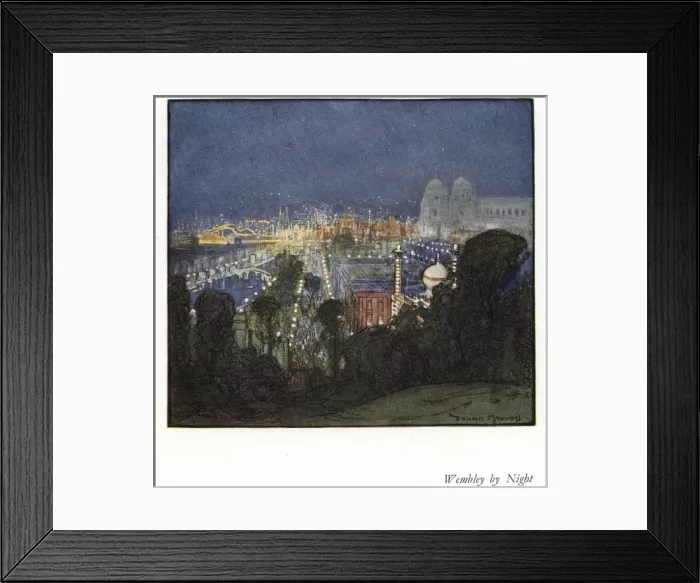 Framed Print : British Empire Exhibition, Wembley Framed Print : British Empire Exhibition, Wembley