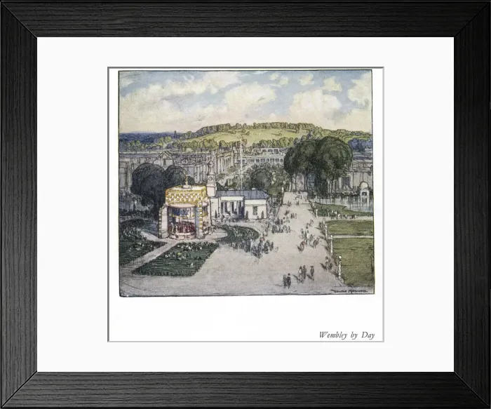Framed Print : British Empire Exhibition, Wembley Framed Print : British Empire Exhibition, Wembley