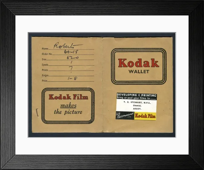 Framed Print : Photographic print wallet Framed Print : Photographic print wallet