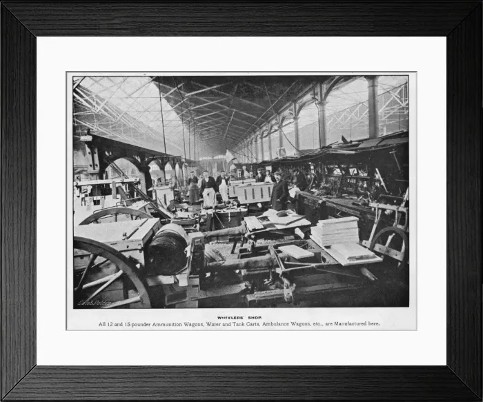 Framed Print : Wheelers Shop, Woolwich Arsenal Framed Print : Wheelers Shop, Woolwich Arsenal